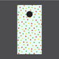 Image of Circle Pattern Cornhole Board Wraps