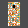 Image of Circle Pattern Cornhole Board Wraps