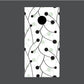 Image of Circle Pattern Cornhole Board Wraps