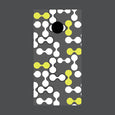 Image of Circle Pattern Cornhole Board Wraps
