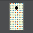 Image of Circle Pattern Cornhole Board Wraps
