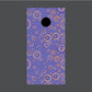 Image of Circle Pattern Cornhole Board Wraps