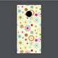 Image of Circle Pattern Cornhole Board Wraps