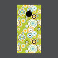 Image of Circle Pattern Cornhole Board Wraps