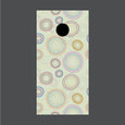Image of Circle Pattern Cornhole Board Wraps