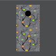Image of Circle Pattern Cornhole Board Wraps