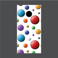 Image of Circle Pattern Cornhole Board Wraps