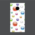 Image of Circle Pattern Cornhole Board Wraps