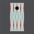 Image of Circle Pattern Cornhole Board Wraps