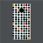 Image of Circle Pattern Cornhole Board Wraps