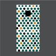 Image of Circle Pattern Cornhole Board Wraps