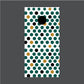 Image of Circle Pattern Cornhole Board Wraps