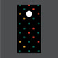 Image of Circle Pattern Cornhole Board Wraps