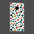 Image of Circle Pattern Cornhole Board Wraps