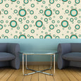 Image of Circle Pattern Wallpaper