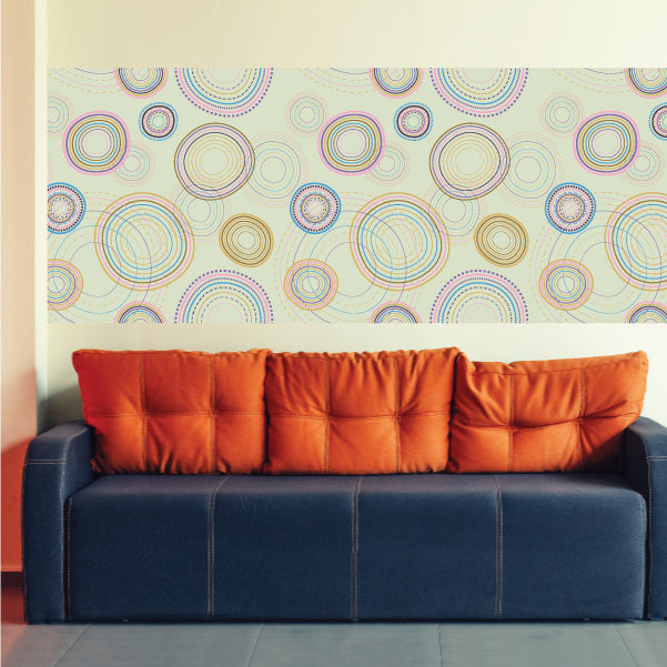 Image of Circle Pattern Wallpaper