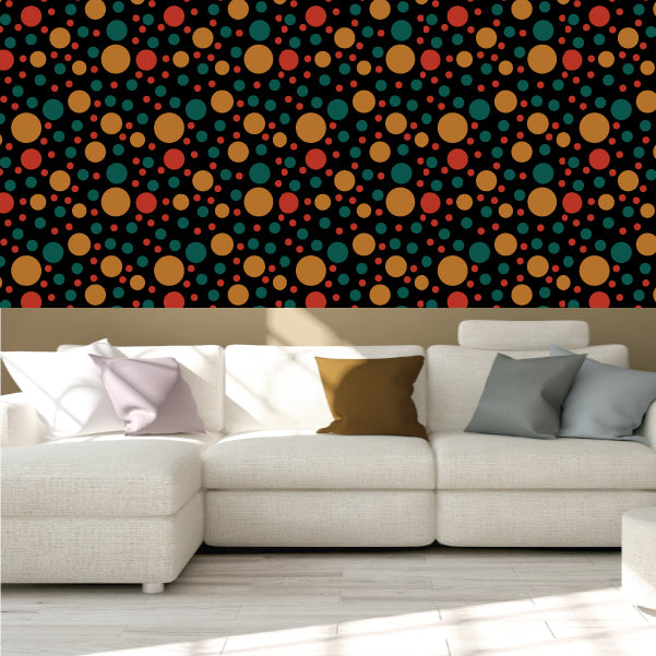 Image of Circle Pattern Wallpaper