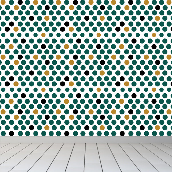 Image of Circle Pattern Wallpaper