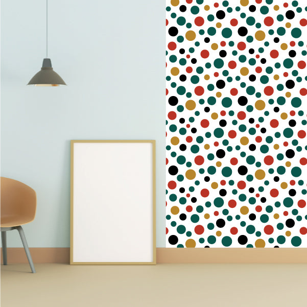 Image of Circle Pattern Wallpaper