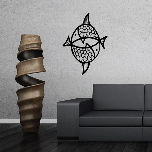 Image of Circling Koi Fish Decal