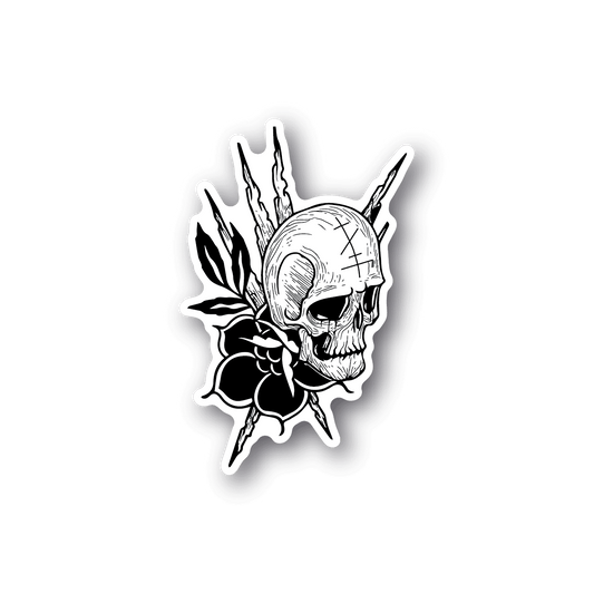 Image of Classic Skull Sticker