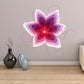 Image of Clear Flower Stickers