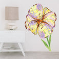 Image of Clear Flower Stickers