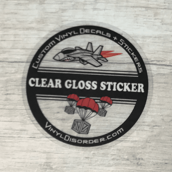 Image of Clear Sticker Vinyl