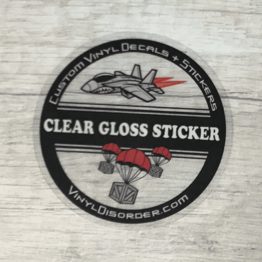 Image of Clear Sticker Vinyl