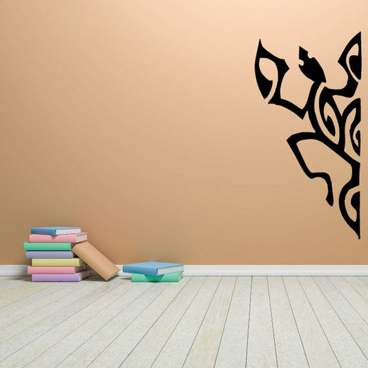 Image of Climbing Abstract Lizard Decal