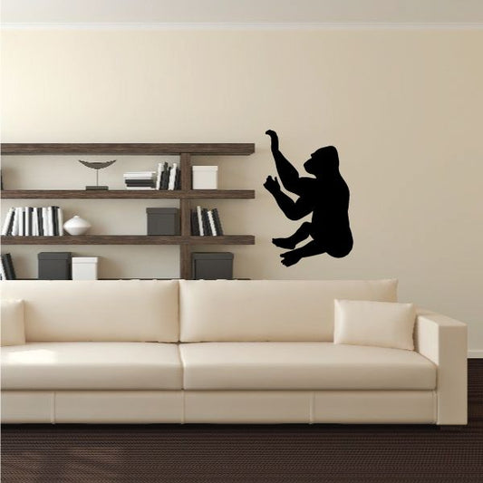 Image of Climbing Gorilla Decal