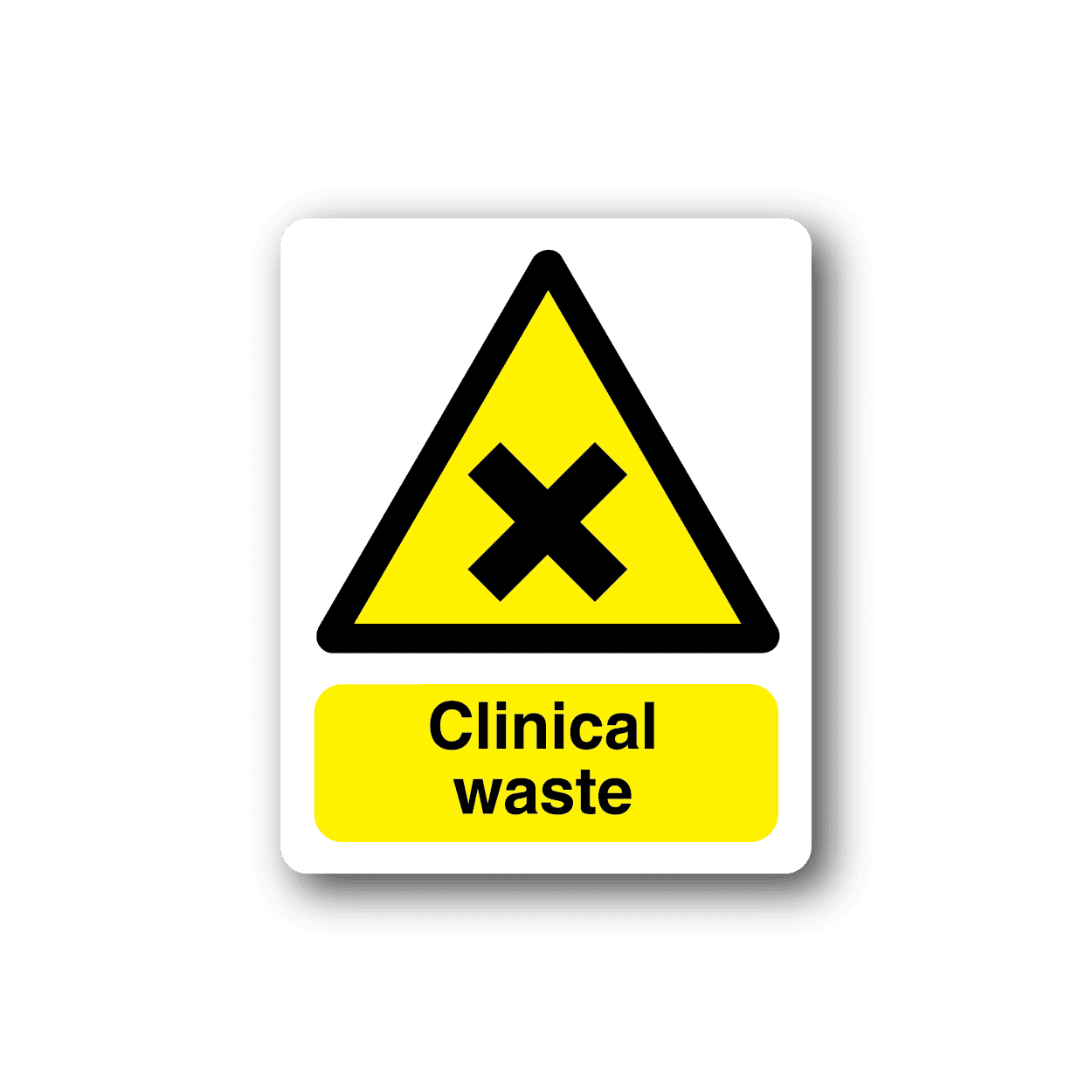 Image of Clinical Waste Sticker