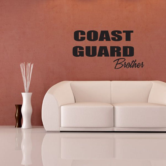 Image of Coast Guard Brother Block Decal