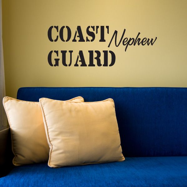 Image of Coast Guard Nephew Decal