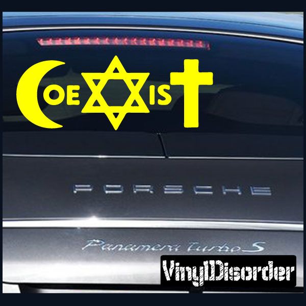 Image of Coexist Decal