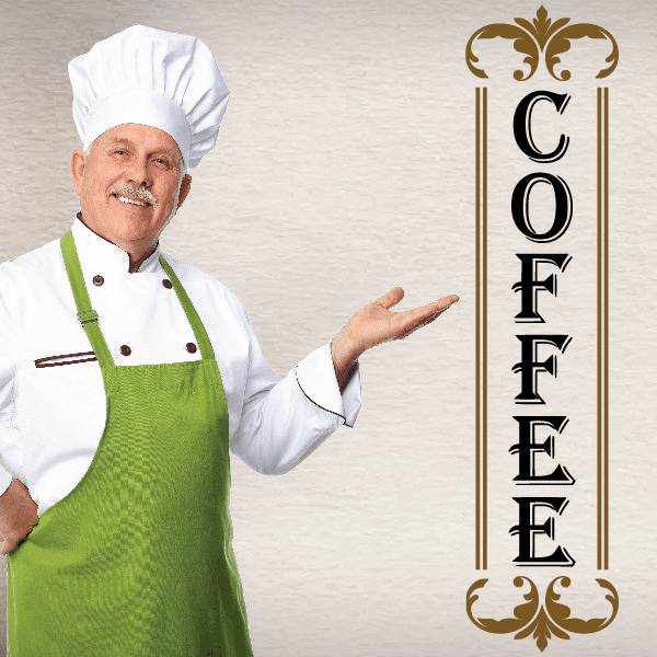 Image of Coffee Sign Decal