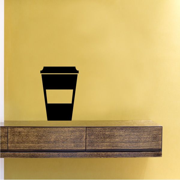 Image of Coffee Travel Cup Decal