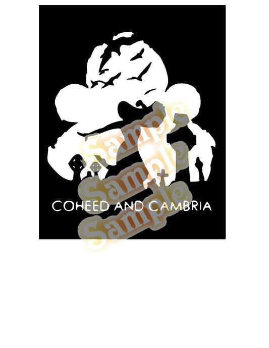 Image of Coheed and Cambria Grave Decal