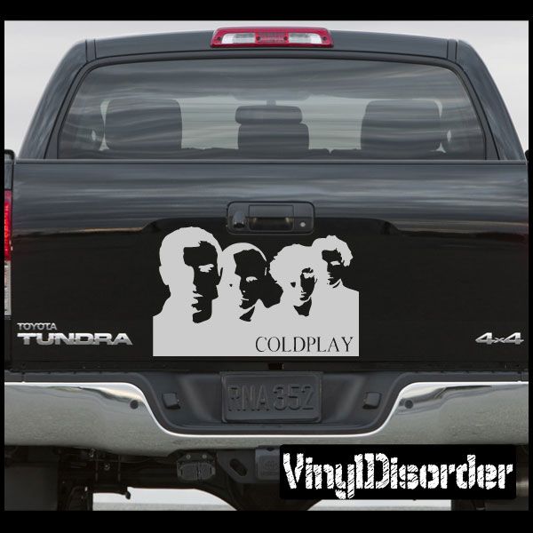 Image of Coldplay Logo Decal