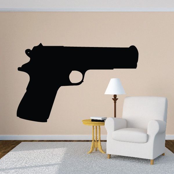 Image of Combat Semi-Automatic Pistol Decal