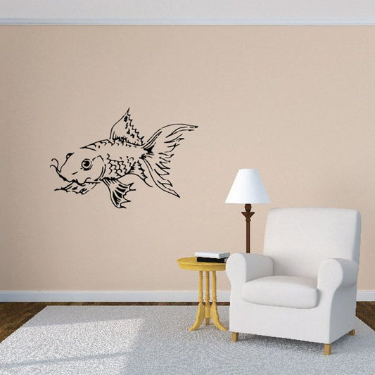 Image of Comet Goldfish Decal