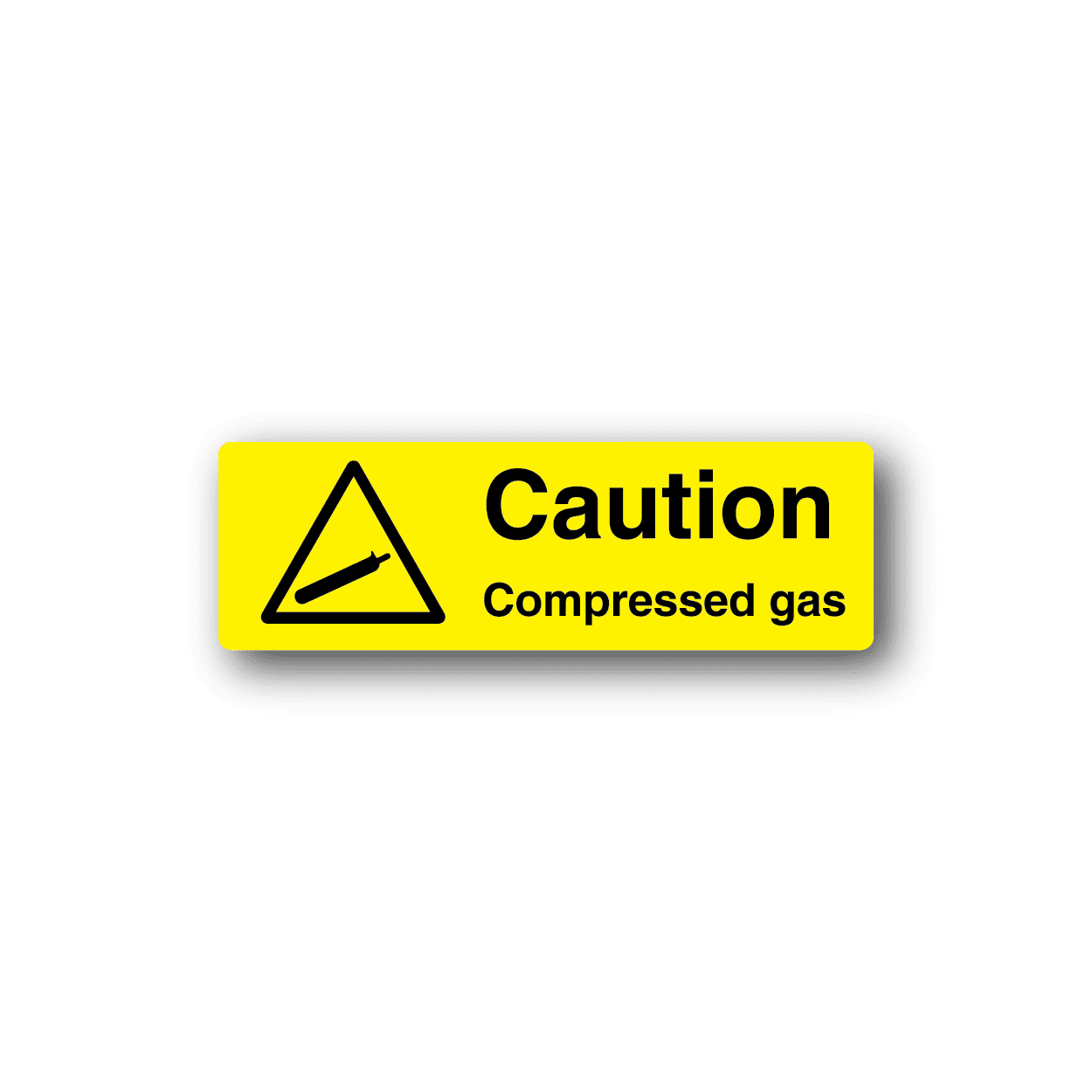 Image of Compressed Gas Sticker