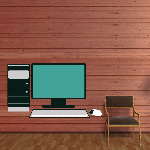 Computer Wall Decal - Vinyl Decal - Car Decal - Idcolor021 – Vinyl Disorder