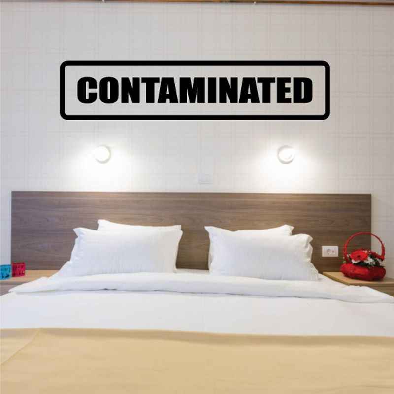 Image of Contaminated Decal