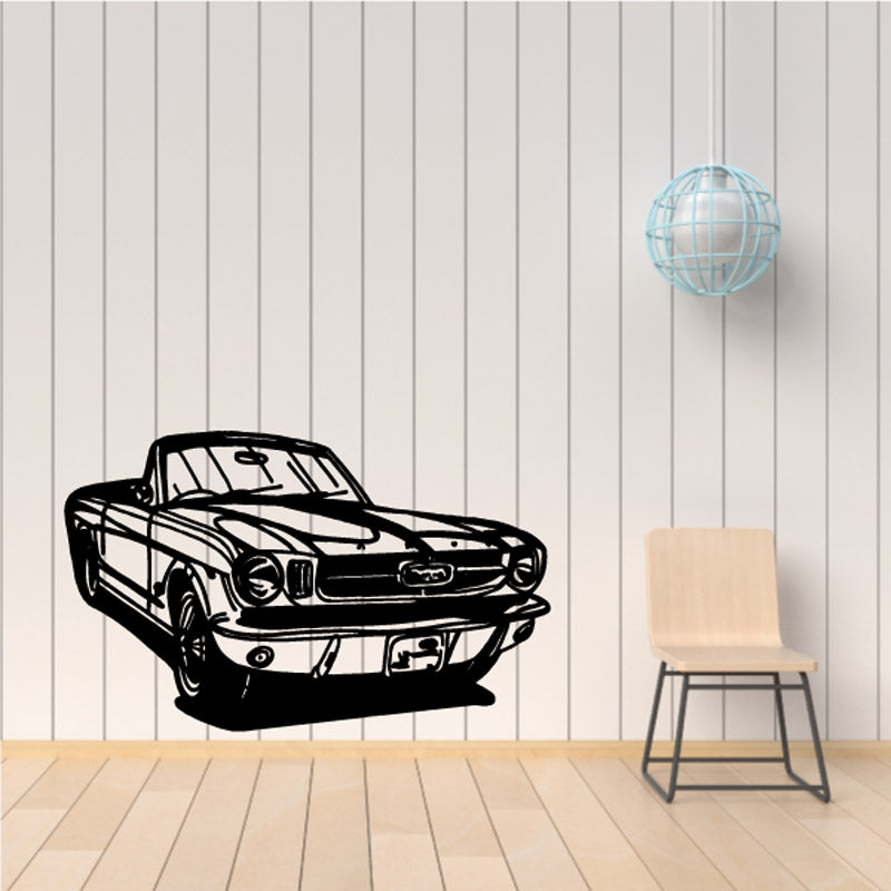 Image of Convertable Mustang Decal