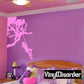 Corner Tree Branch with girl on a swing kit - Vinyl Wall Decals