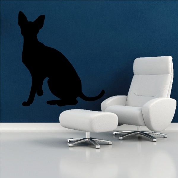 Image of Cornish Rex Cat Decal