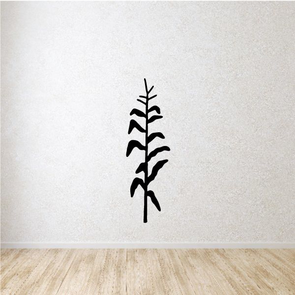 Image of Cornstalk Wall Decal - Vinyl Decal - Car Decal - NS004