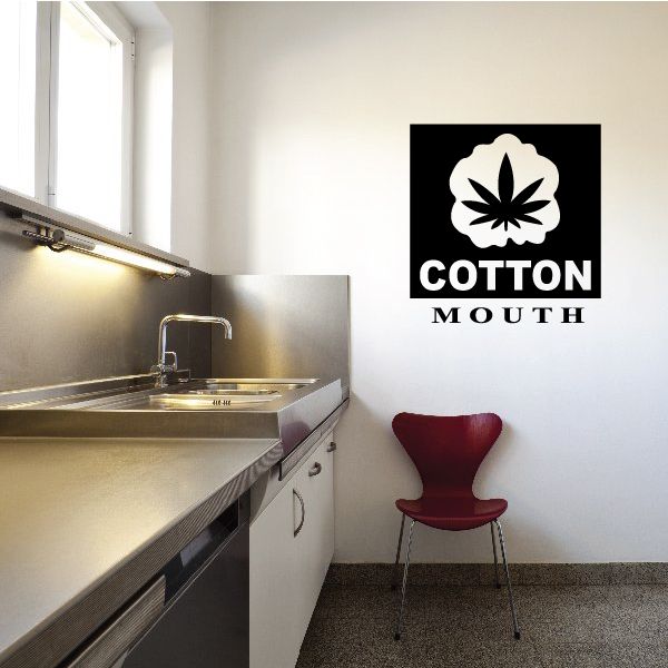 Image of Cotton Mouth Decal