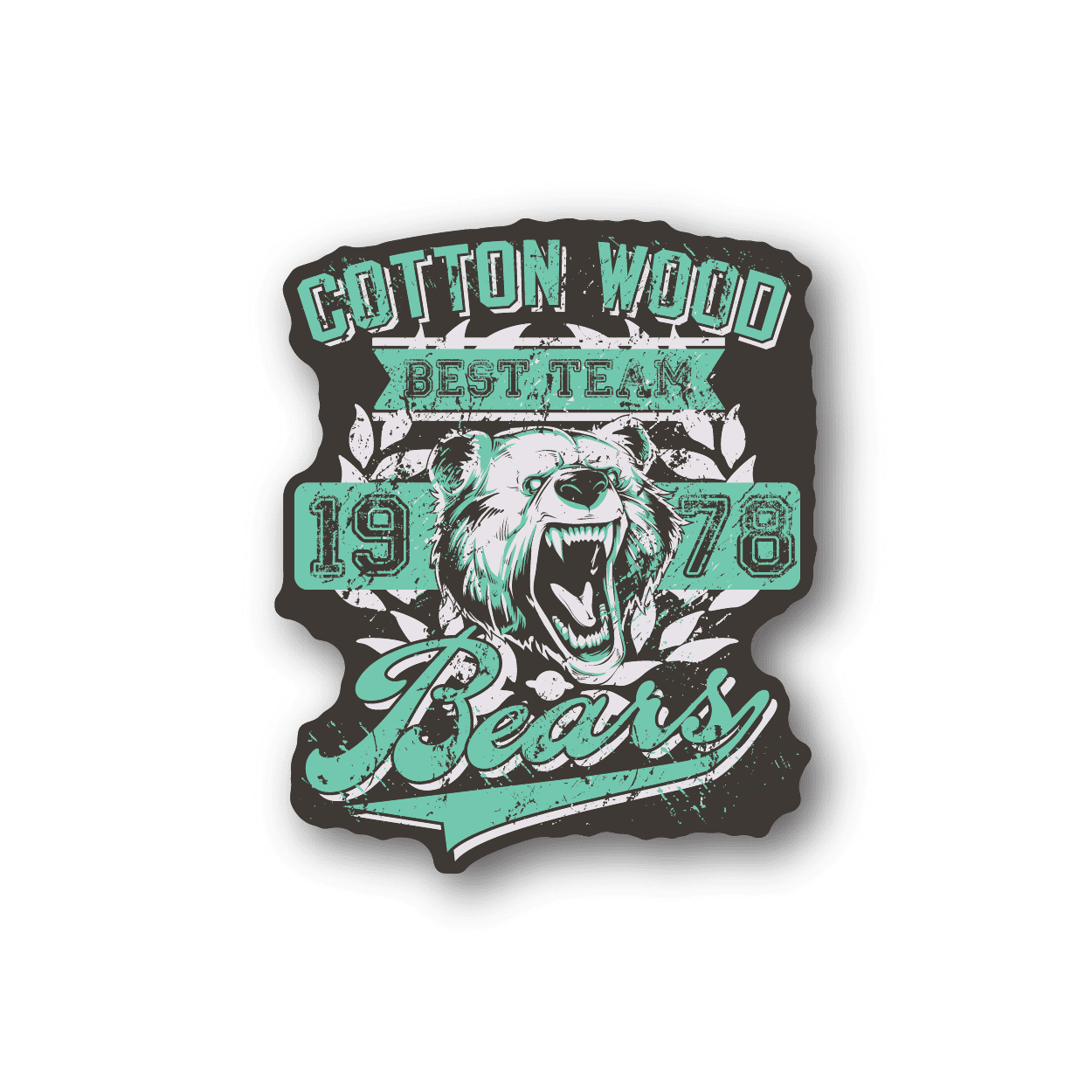 Image of Cotton Wood Bears Sticker